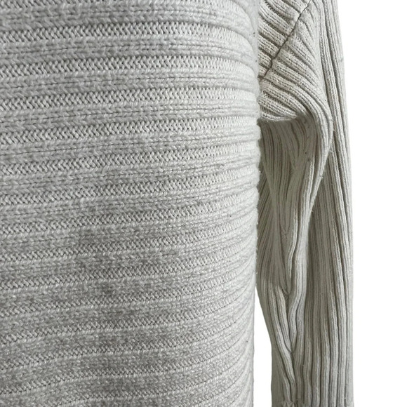 Vince Camuto High Neck Cream Sweater Size XS Knit Top Pullover Fall Winter - Picture 6 of 9
